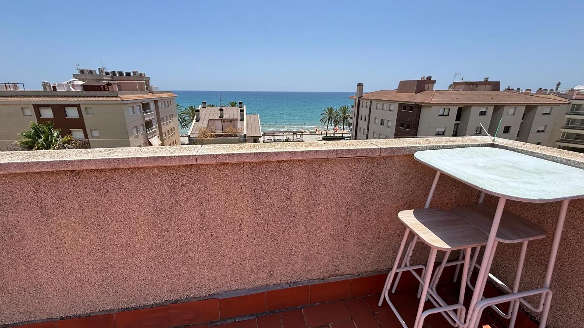 Penthouse W/ Sea View, Pool & Beach Calafell 0*,